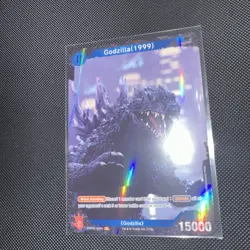 Godzilla 1999 P 039+ Foil Godzilla Card Game 1st Edition Rare Parallel Monster - Image 1