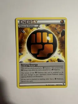 LP Strong Energy 104/111 Furious Fists Special Regular Pokemon card English - Image 1