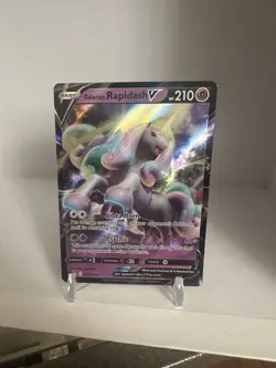 Galarian Rapidash V SWSH111 NM Promo Rare Pokemon Card - Image 1