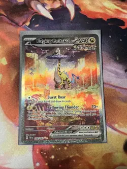 Raging Bolt ex 208/162 SIR - Temporal Forces SV05 NM Pokemon Card 2024 - Image 2