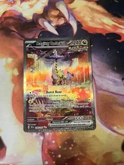 Raging Bolt ex 208/162 SIR - Temporal Forces SV05 NM Pokemon Card 2024 - Image 3