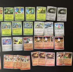 Pokemon TCG: Black Bolt & White Flare 55 Holo & Reverse Holo Card Lot - Image 3