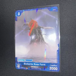 Biollante Rose Form P 048+ Foil Godzilla Card Game 1st Edition Parallel - Image 1