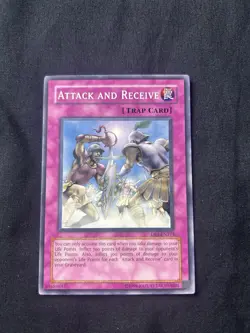 “Yu-Gi-Oh! Attack and Receive - Trap Card DB1-EN173 (1st Edition)” - Image 1