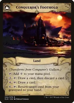Conqueror's Galleon // Conqueror's Foothold - Ixalan | MTG Card - Image 2