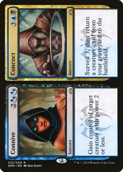 Connive // Concoct - Guilds of Ravnica | MTG Card - Image 1