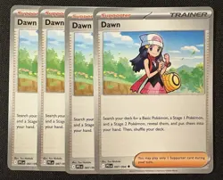 Dawn 087/094 Playset Phantasmal Flames Pokemon TCG x4 NM - Image 1