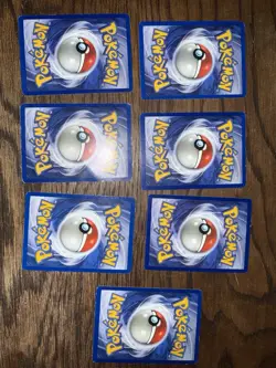 Lot 7 Pokemon Trainer Base Set (imposter Professor Oak, Breeder, Lass, Clefairy) - Image 3