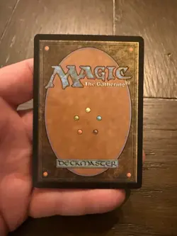 Burning Wish Judgment Red Sorcery Rare Foil Card Magic the Gathering Signed! - Image 3