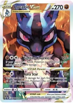 Sealed Lucario VSTAR SWSH291 Holo SWSD Sword & Shield Promo Pokemon - NM - Image 1