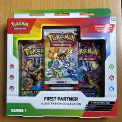 Pokemon TCG 2026 First Partner Illustration Collection Series 1 SEALED - Image 1