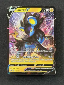 2022 TCG Pokemon #50 Luxray V 050/189 Holo Astral Radiance - Image 2