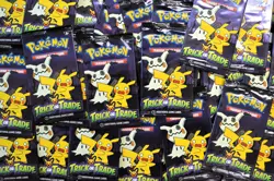 NEW Lot of 50 2023 Pokemon Halloween Trick or Trade Mini Packs Factory Sealed! - Image 1