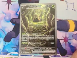 Wo Chien ex 257/193 Paldea Evolved Illustration Rare Pokemon NM - Image 1