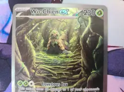 Wo Chien ex 257/193 Paldea Evolved Illustration Rare Pokemon NM - Image 2