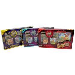 Lot of (3) Pokemon TCG Flareon/Vaporeon/Jolteon VMAX Premium Collection Boxes - Image 1
