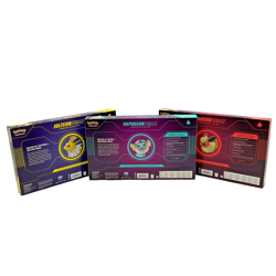 Lot of (3) Pokemon TCG Flareon/Vaporeon/Jolteon VMAX Premium Collection Boxes - Image 2