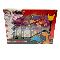 Pokemon TCG Celebrations Lance's Charizard V Collection Box SEALED - Image 1