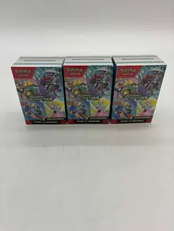 Lot of (3) Pokemon TCG Journey Together Booster Bundle Boxes SEALED NEW - Image 1