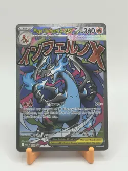 Mega Charizard X EX 023 Promo NM Pokemon Mega Charizard X - Image 1