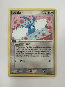 Pokemon Swablu Basic 79/107 EX Deoxys Common - Image 1