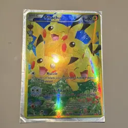 Pokemon Pikachu Generations Radiant Collection Ultra Rare Full Art Holo 60 HP|NM - Image 1
