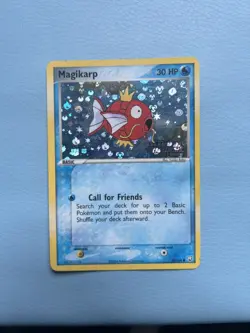 2004 Pokemon EX Team Rocket Returns Magikarp Reverse Holo Foil 65/109 NM - Image 2