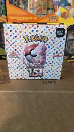 Pokemon Scarlet & Violet 151 Booster Box Japanese Sealed Factory With Shrink - Image 1