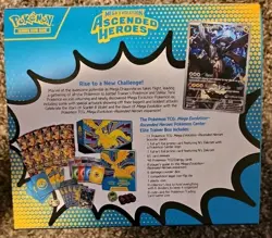 Pokemon Ascended Heroes Pokemon Center Exclusive ETB - BOX AND GUIDE ONLY - Image 2