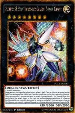 Yugioh - Number 38: Hope Harbinger Dragon Tita... (1st Edition) - PGL3-EN008 (P) - Image 1