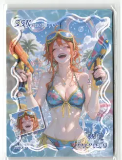 NAMI SSR SSR-018 Framed Thick YANMENG 3 One Piece Anime Collectible Card - Image 1