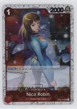 2024 One Piece Card Game: Premium PRB-01 The Best Nico Robin #OP05-010 - Image 1