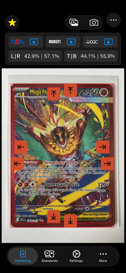 Mega Hawlucha EX 283/217 Special Illustration Rare SIR Pokemon Ascended Heroes - Image 4