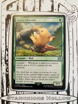 MTG Sazh's Chocobo - FINAL FANTASY (FIN) U 0200 - Image 1