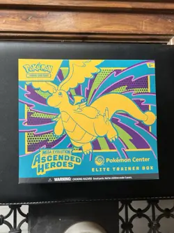 Ascended Heroes Pokemon Center Elite Trainer Box ETB Brand New Factory Sealed - Image 1
