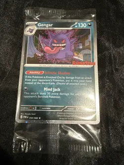 Gengar Gamestop 050/088 Promo Card with Swirl 🌀 SEALED, Ungraded - Image 5