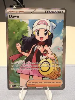 Pokemon TCG Trainer Team Rocket’s Ariana, Dawn, Carmine Full Art 3 Card Set - NM - Image 5