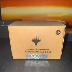 MTG Secret Lair Commander Deck Raining Cats and Dogs Edition - UNOPENED!!! - Image 1