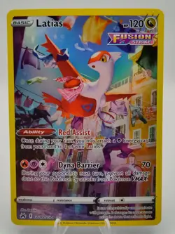 Pokemon Latias Full Art Holo Ultra Rare Card GG20/GG70 Crown Zenith - Image 1