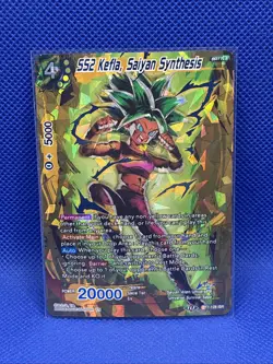 SS2 Kefla Saiyan Synthesis BT7-128 ISR Foil Dragon Ball Super Card Game | NM - Image 1