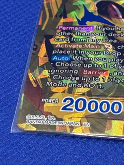 SS2 Kefla Saiyan Synthesis BT7-128 ISR Foil Dragon Ball Super Card Game | NM - Image 3