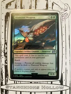 MTG Diamond Weapon (Foil) - FINAL FANTASY (FIN) U 0183 - Image 1