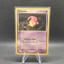 Pokemon Slowpoke Basic Psychic Regular 80/112 2004 50HP English Card - Image 1