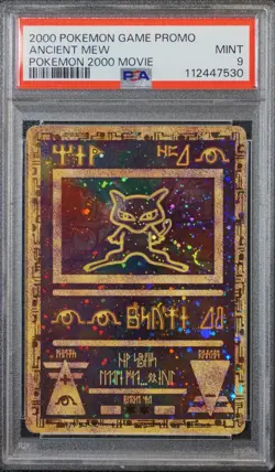 Pokemon Ancient Mew 2000 PSA 9 MINT Game Movie Promo Pokemon Card - Image 2