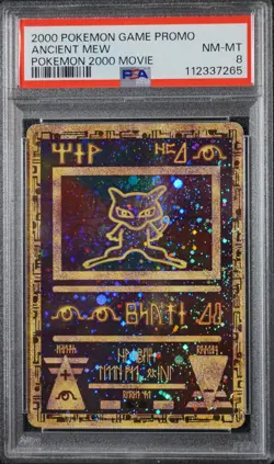 Pokemon Ancient Mew 2000 PSA 9 MINT Game Movie Promo Pokemon Card - Image 4