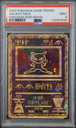 Pokemon Ancient Mew 2000 PSA 9 MINT Game Movie Promo Pokemon Card - Image 5