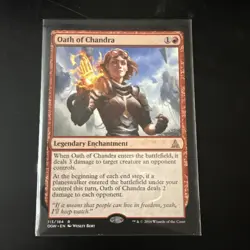 MTG Oath of Chandra Oath of the Gatewatch 113/184 Regular Rare - Image 1