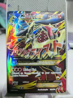 lucario 55a/111 POKEMON CARD IN GOOD CONDITION SEE PICTURES! - Image 4