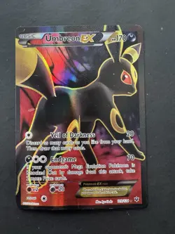 Pokemon Card - Umbreon EX - 119/124 - Fates Collide - 2016 - Image 1