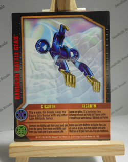 Bakugan Card - Gigarth - Battle Gear Card - BA2015 - 1/6d - 2010 - Image 1